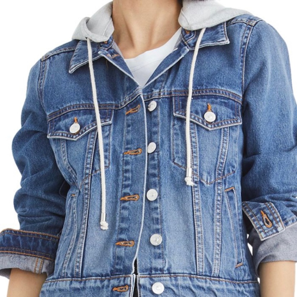 **SOLD**Veronica Beard Cara Jacket Women's Size M Cotton Hooded